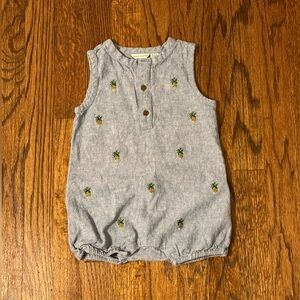 Janie & Jack Chambray Romper